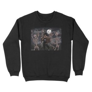 Spooky Scary Skeletons Unisex Crewneck Sweatshirt