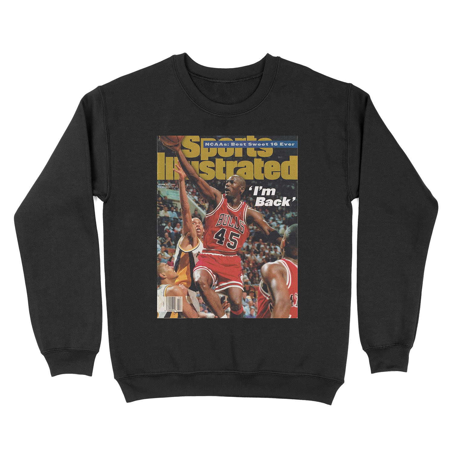 Sports Illustrated - March 1995 Jordan Unisex Crewneck Sweatshirt