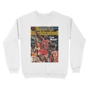 Alternative view of Sports Illustrated - March 1995 Jordan Unisex Crewneck Sweatshirt