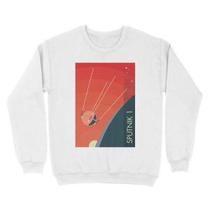 Alternative view of Sputnik 1 Unisex Crewneck Sweatshirt