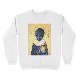Alternative view of St. Alien Unisex Crewneck Sweatshirt