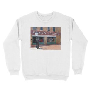 Alternative view of Standin' on the Corner Unisex Crewneck Sweatshirt