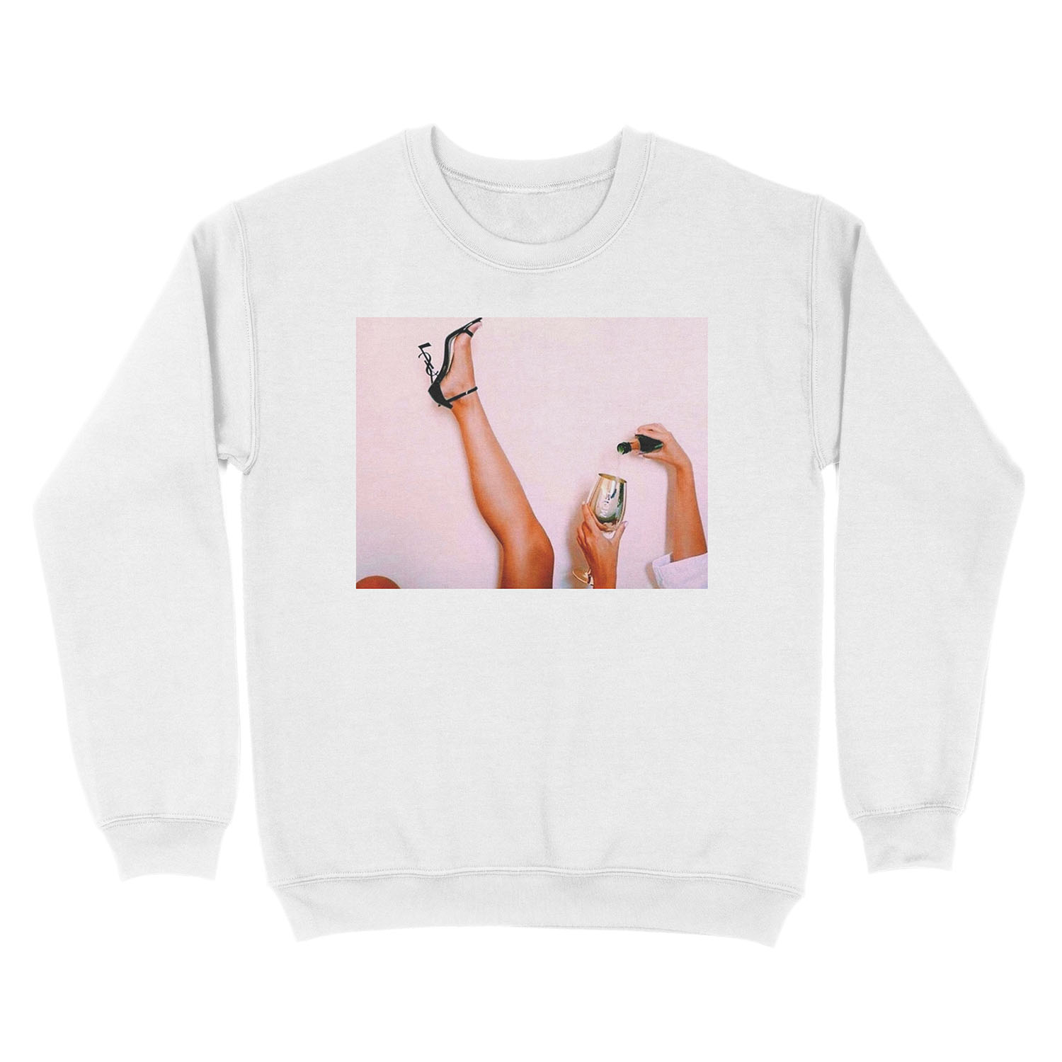 STAYING IN Unisex Crewneck Sweatshirt - Image 2