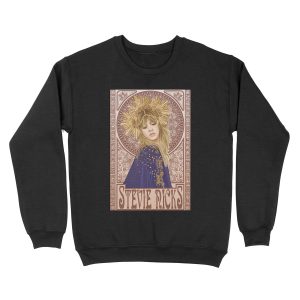 Stevie Nicks Illustration Unisex Crewneck Sweatshirt