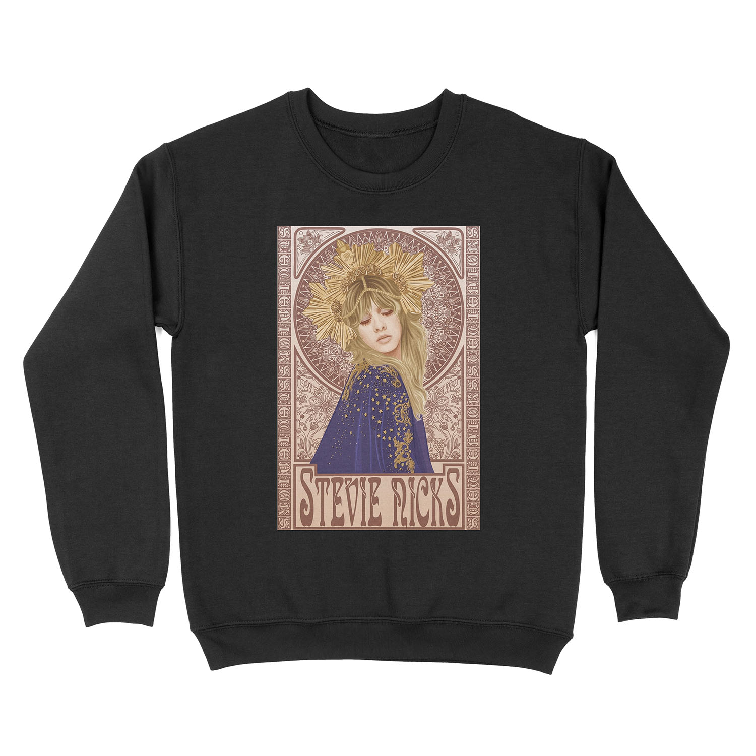 Stevie Nicks Illustration Unisex Crewneck Sweatshirt