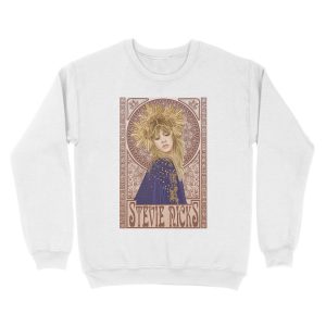 Alternative view of Stevie Nicks Illustration Unisex Crewneck Sweatshirt