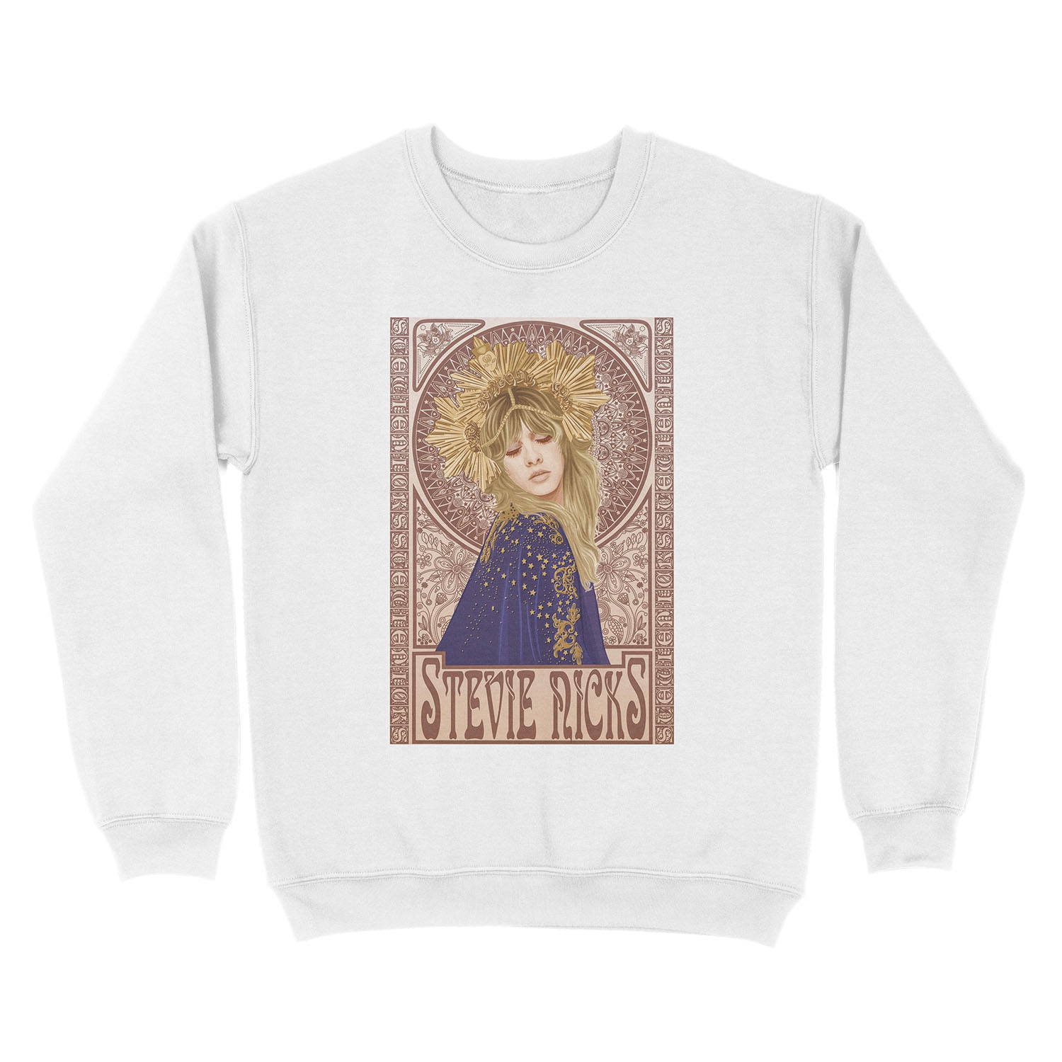 Stevie Nicks Illustration Unisex Crewneck Sweatshirt - Image 2