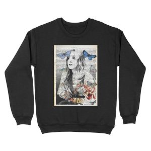 Stevie Nicks Vintage Print Unisex Crewneck Sweatshirt