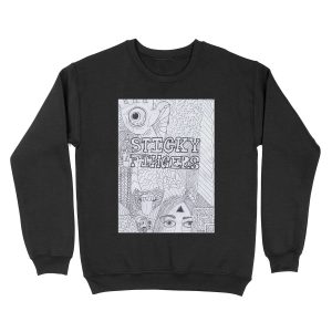 Sticky Fingers Band Unisex Crewneck Sweatshirt