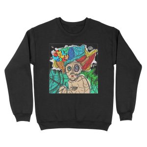 Still Woozy album cover doodle Unisex Crewneck Sweatshirt