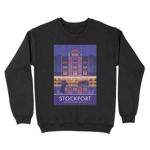 Stockport, Plaza Cinema Unisex Crewneck Sweatshirt