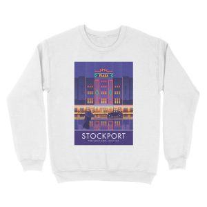 Alternative view of Stockport, Plaza Cinema Unisex Crewneck Sweatshirt