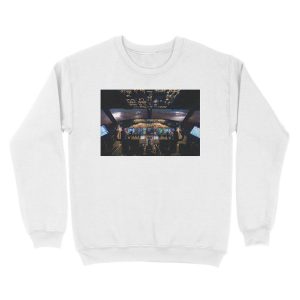 Alternative view of Stormfront ahead Unisex Crewneck Sweatshirt