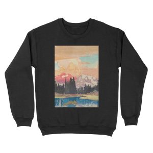 Storms over Keiisino Unisex Crewneck Sweatshirt