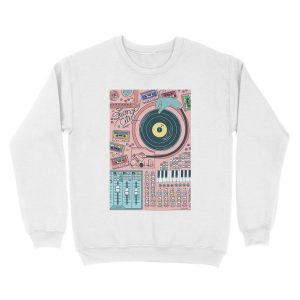 Alternative view of Strange City Unisex Crewneck Sweatshirt