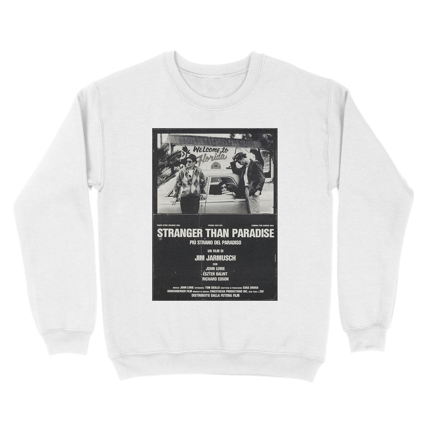 Stranger Than Paradise (1984) Jim Jarmusch Unisex Crewneck Sweatshirt - Image 2