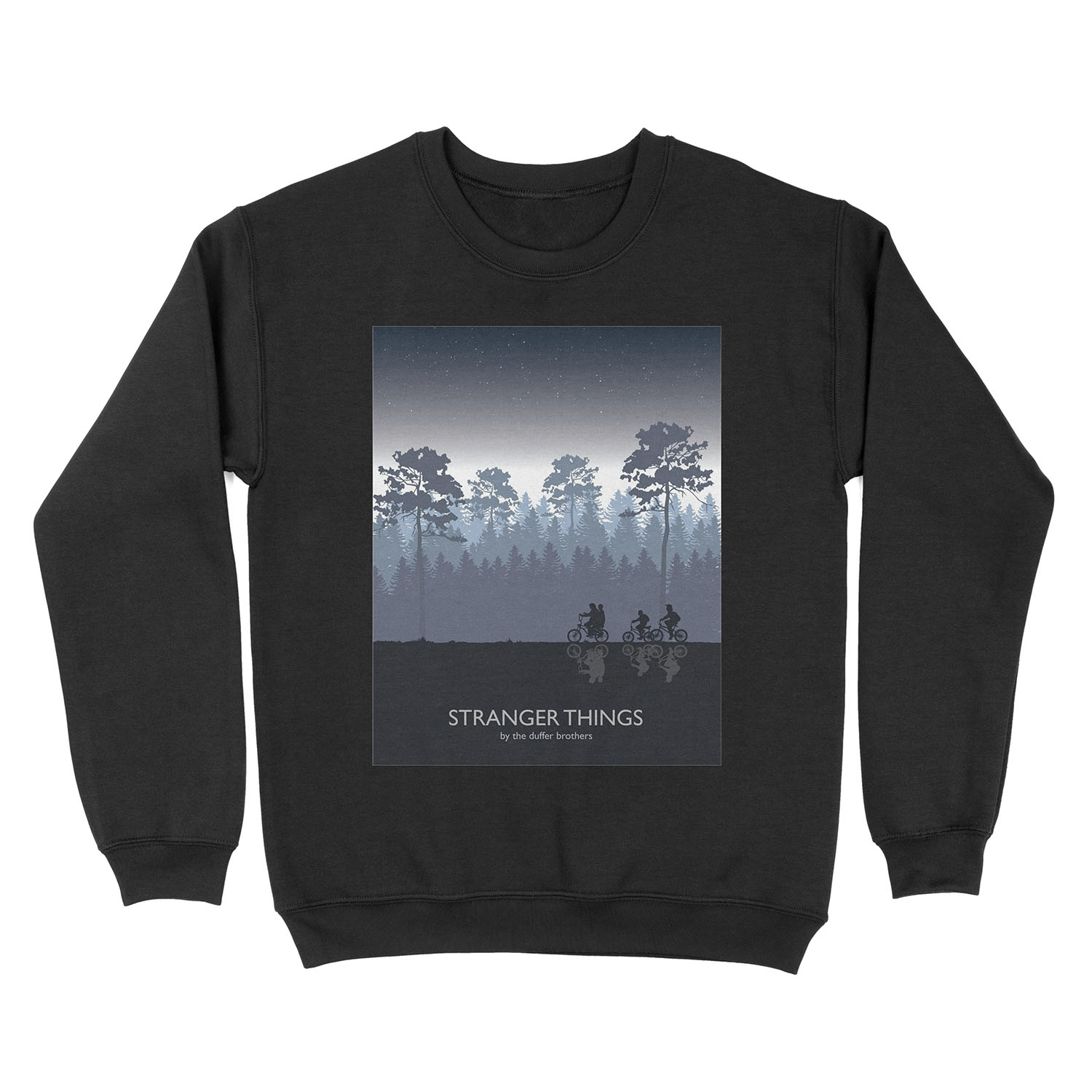 Stranger Things Tribute Art Unisex Crewneck Sweatshirt