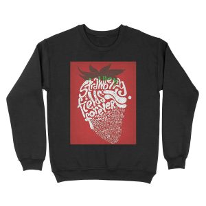 Strawberry Fields Forever Unisex Crewneck Sweatshirt