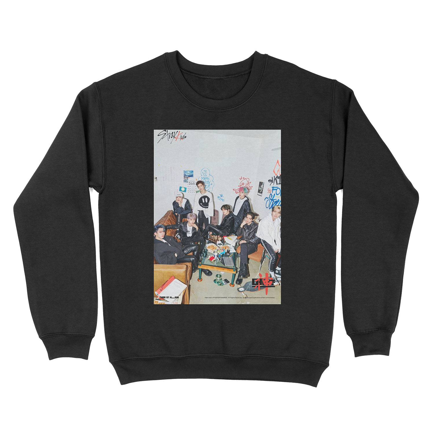 STRAY KIDS GODS MENU Unisex Crewneck Sweatshirt