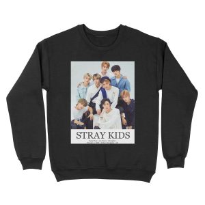 Stray kids minimalist poster Unisex Crewneck Sweatshirt