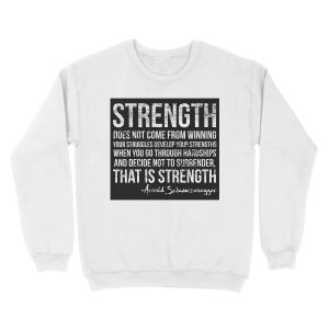 Alternative view of Strength Unisex Crewneck Sweatshirt