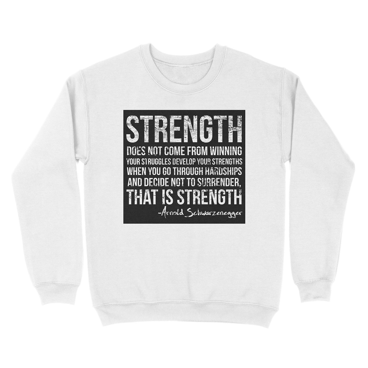 Strength Unisex Crewneck Sweatshirt - Image 2