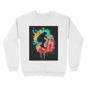 Alternative view of Stunt scooter style Unisex Crewneck Sweatshirt