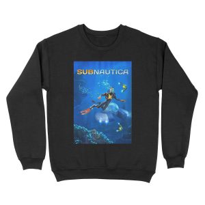 Subnautica Game Cover Unisex Crewneck Sweatshirt