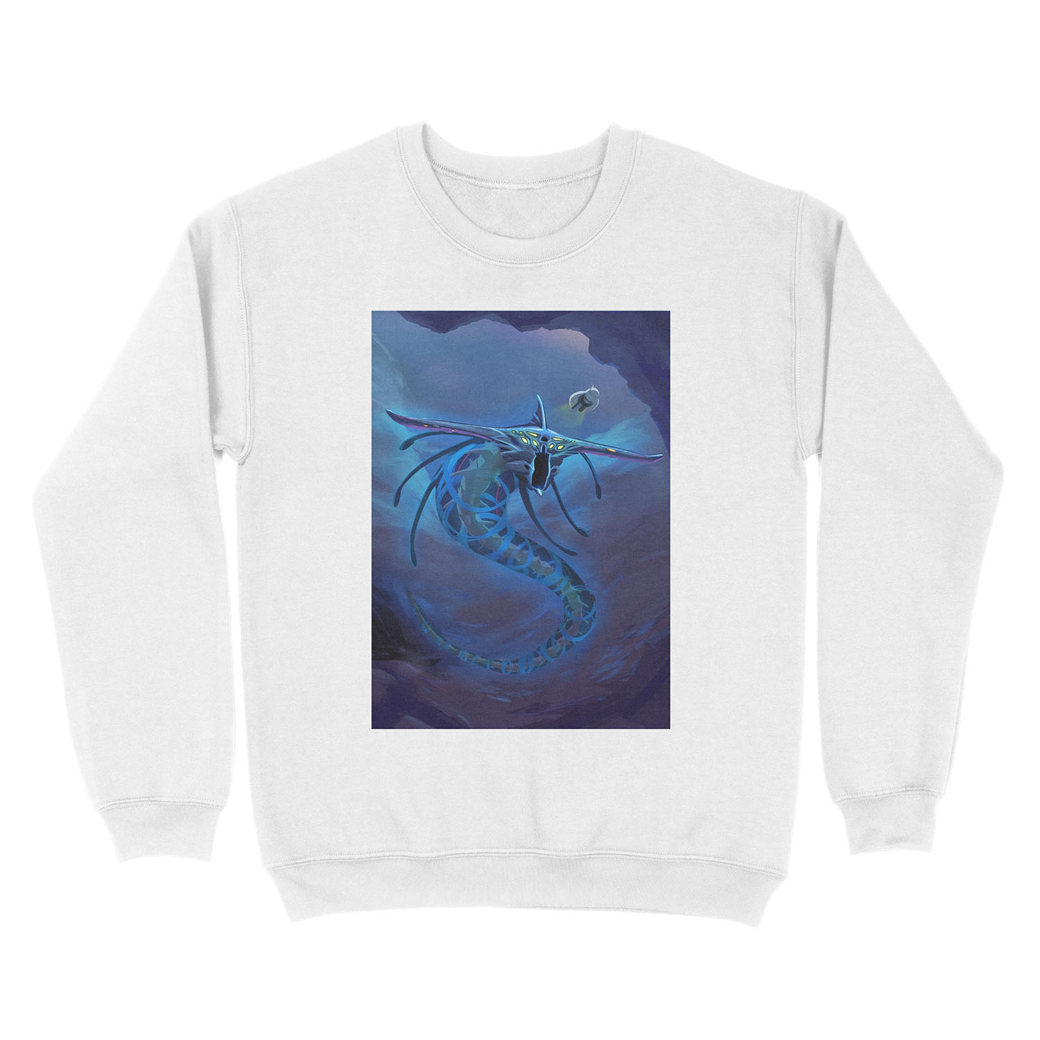 Subnautica - Ghost Leviathan Unisex Crewneck Sweatshirt - Image 2