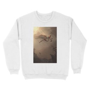 Alternative view of Subnautica - Reaper Leviathan Unisex Crewneck Sweatshirt