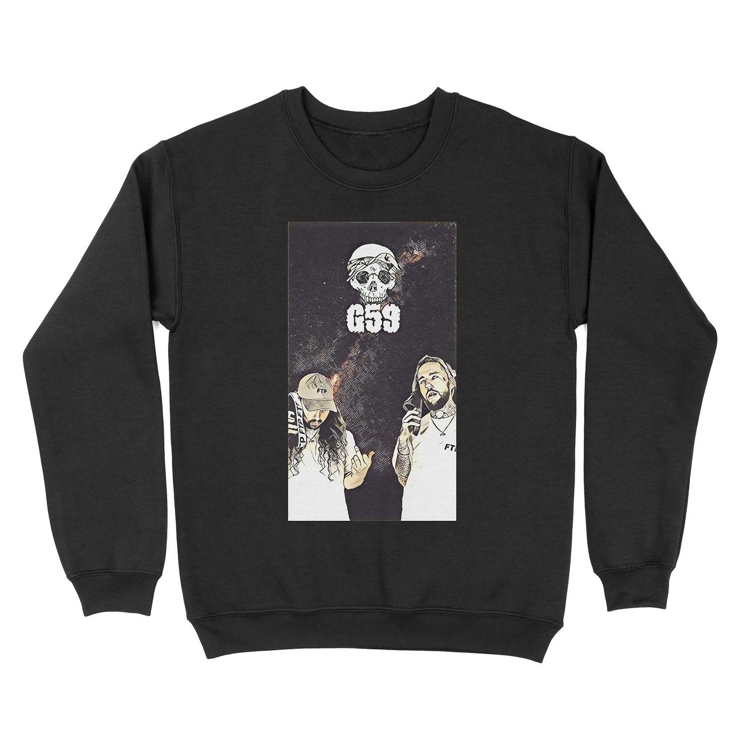 Suicideboys G59 Space Artwork Unisex Crewneck Sweatshirt