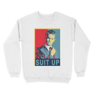 Alternative view of SUIT UP Unisex Crewneck Sweatshirt
