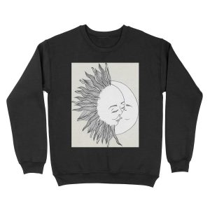Sun and moon Unisex Crewneck Sweatshirt