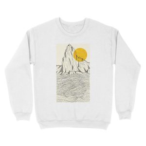 Alternative view of Sun Cliffs Unisex Crewneck Sweatshirt