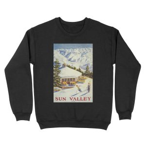 Sun Valley, Ski Unisex Crewneck Sweatshirt