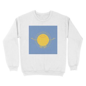 Alternative view of Sun Worshipper Unisex Crewneck Sweatshirt
