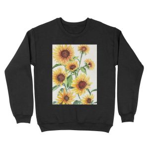 Sunflowers Unisex Crewneck Sweatshirt