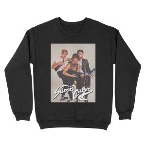 Sunset Curve album poster Unisex Crewneck Sweatshirt