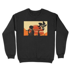 Sunset Samurai Unisex Crewneck Sweatshirt