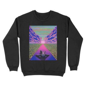 Sunset Trip Unisex Crewneck Sweatshirt