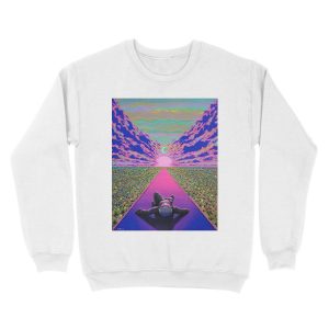 Alternative view of Sunset Trip Unisex Crewneck Sweatshirt