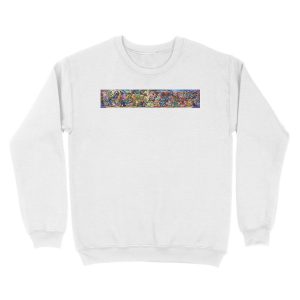 Alternative view of Super Smash Bros Ultimate "Everyone Is Here!" Complete Unisex Crewneck Sweatshirt