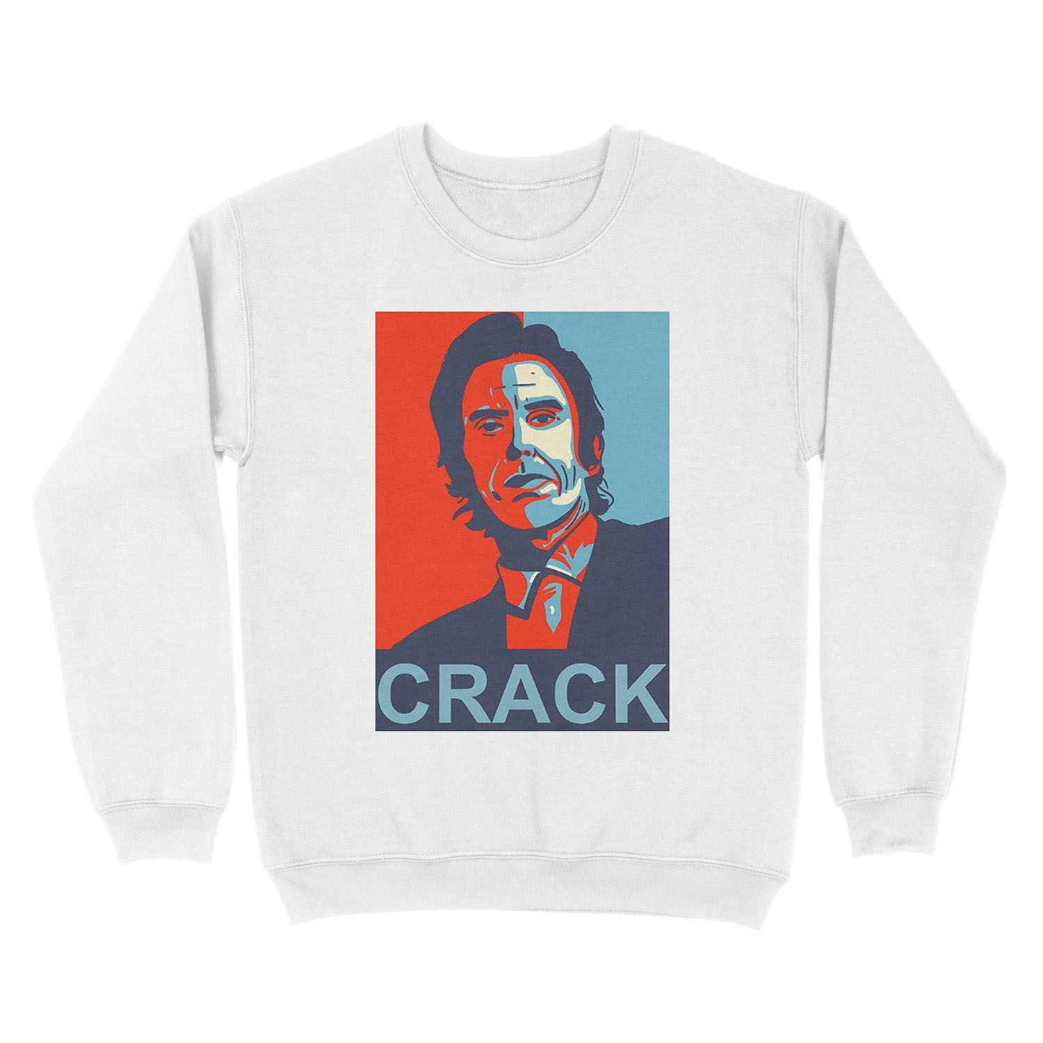 Superhans - Crack (Peep Show) Unisex Crewneck Sweatshirt - Image 2