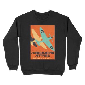 Supermarine Spitfire Unisex Crewneck Sweatshirt