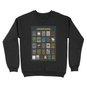 Supernatural Alphabet Unisex Crewneck Sweatshirt