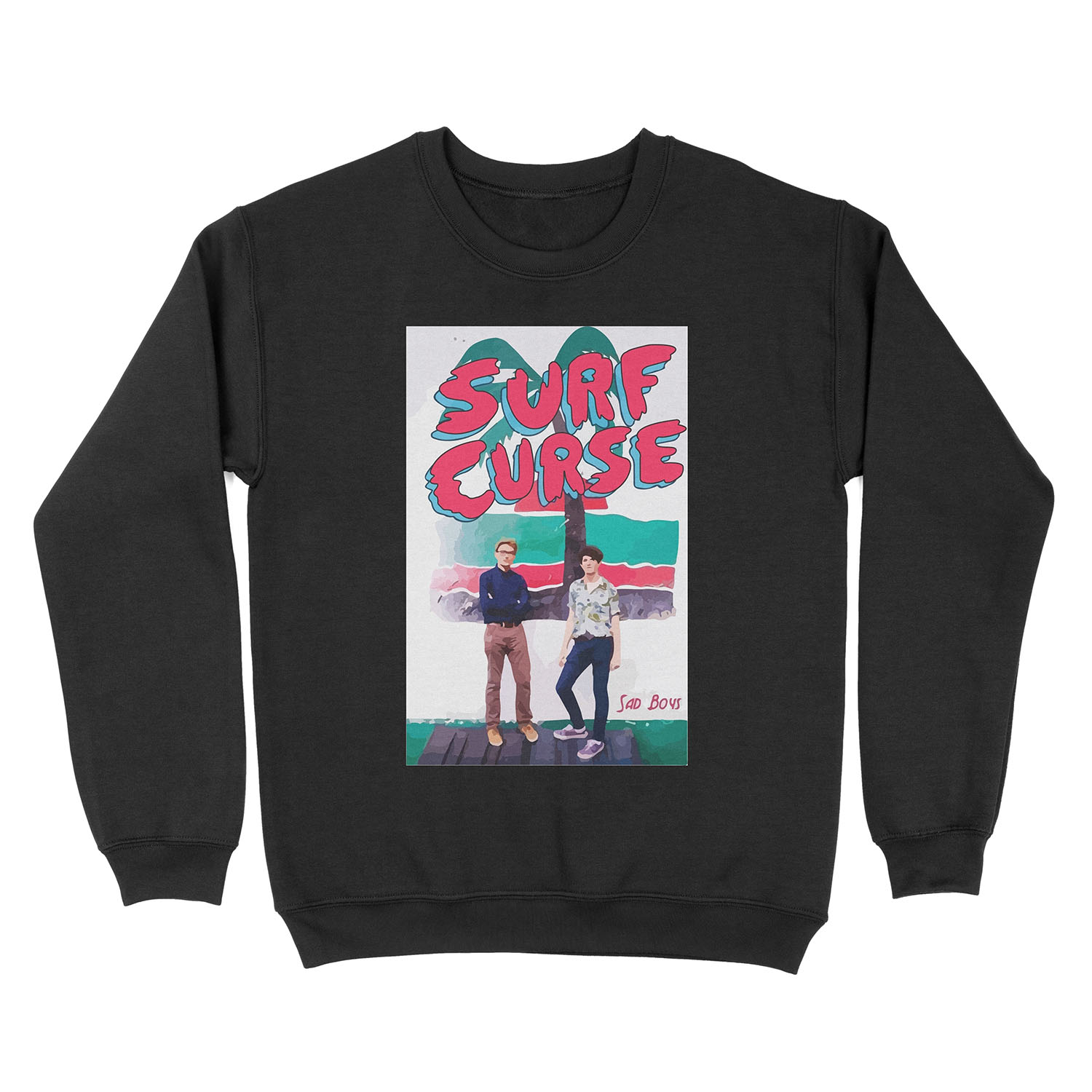 Surf Curse Unisex Crewneck Sweatshirt