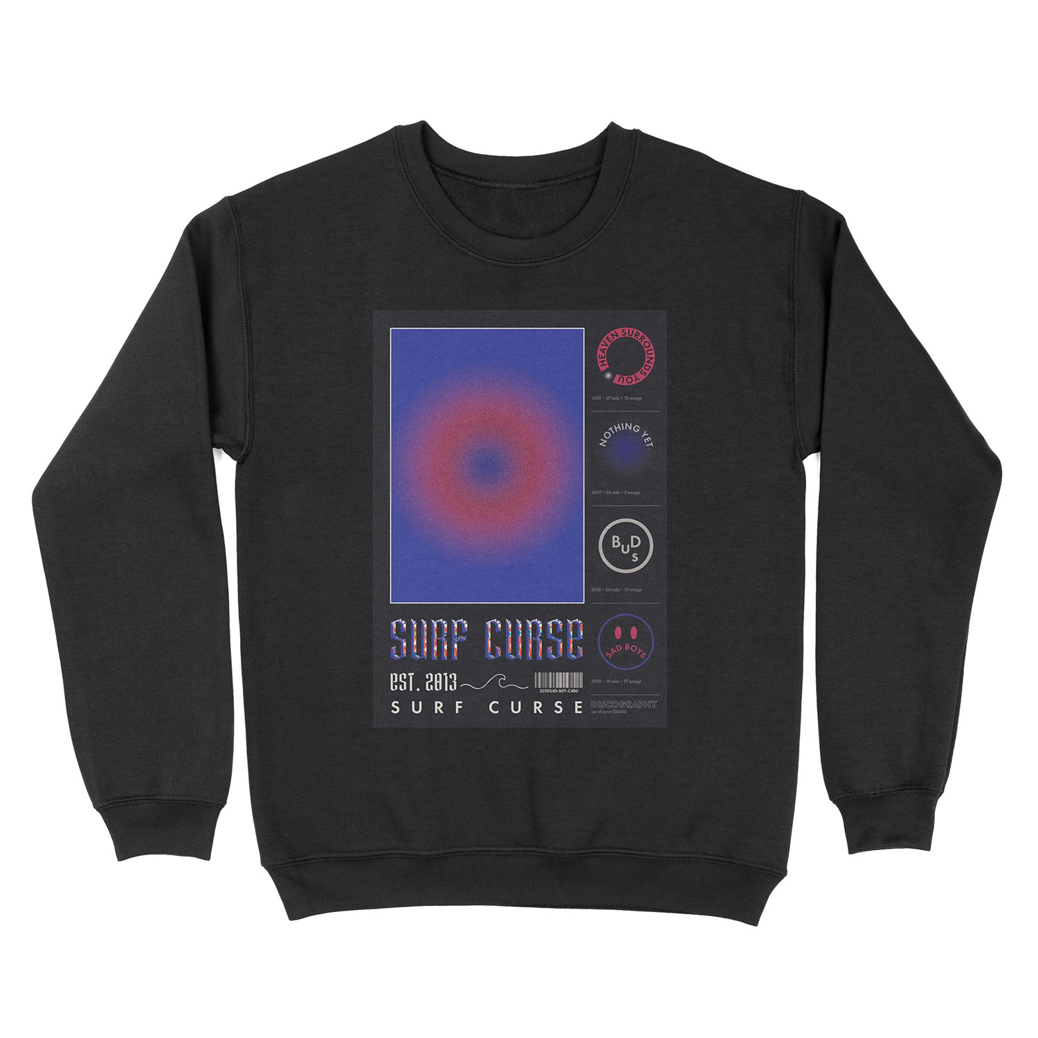 SURF CURSE Discography Unisex Crewneck Sweatshirt