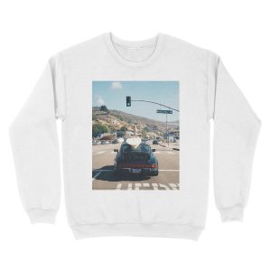 Alternative view of Surf's Up Unisex Crewneck Sweatshirt