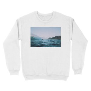 Alternative view of Surfing Unisex Crewneck Sweatshirt