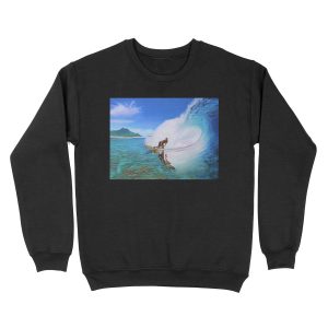 Surfing Dan Unisex Crewneck Sweatshirt